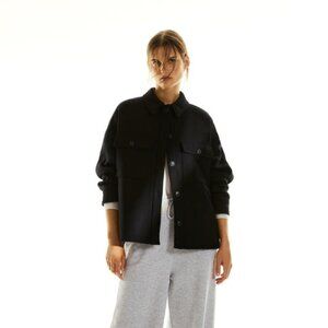 ZARA WOOL BLEND OVERSHIRT